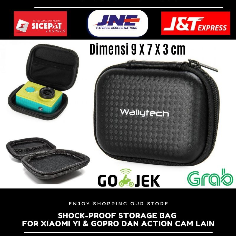 Xiaomi Yi Gopro Action Camera Small Bag Storage Bag Hardcase Camera yi cam