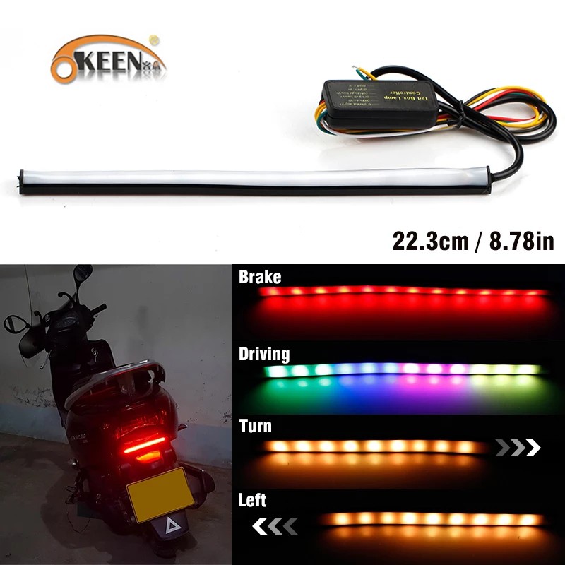 ไฟหยุดวิ่ง Led RGB แบบยืดหยุ่น 3 in 1
