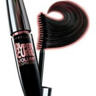 มาสคาร่า Maybelline New York - Volum Express Hyper Curl Mascara (Black) ของแท้