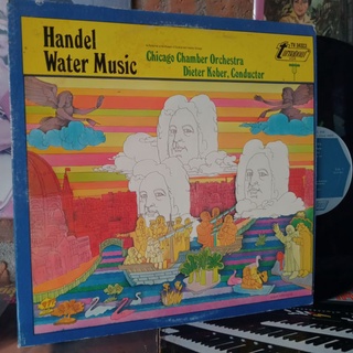 Handel Water Music แผ่นเสียงเพลงสากล VG/VG++