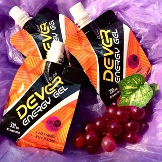 Dever Energy Gel (ดีเวอร์) 100 ml [1 ซอง] เจลให้พลังงาน นักวิ่ง นักกีฬา คละรสได้