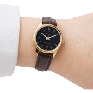 casio ของแท้ประกันศูนย์ นาฬิกาคาสิโอ ผู้หญิง รุ่น LTP-V005D LTP-V005L / SMILEYTIME ขายแต่ของแท้ ประกันศูนย์cmg/c-thong