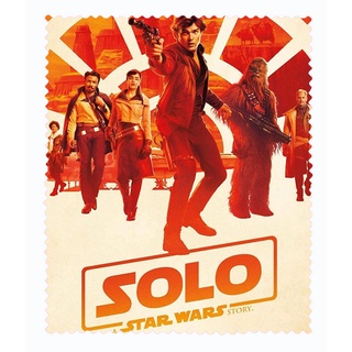 สั่งทำ ผ้าเช็ดแว่นตา ผ้าเช็ดแว่น ผ้าเช็ดเลนส์ ผ้าเช็ดจอ หนัง Star wars Solo A Star Wars Story ฮาน โซโล ตำนานสตาร์ วอร์ส