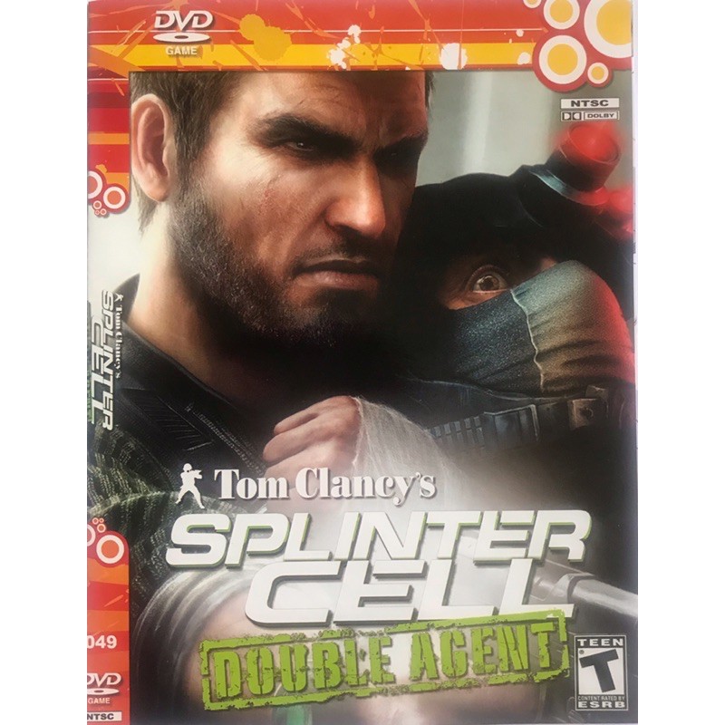 แผ่นเกมส์ PS2 Tom Clancy's Splinter Cell: Double Agent