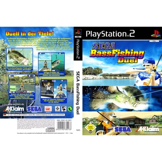 แผ่นเกมส์ PS2 Sega Bass Fishing Duel   คุณภาพ ส่งไว (CD)