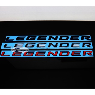 โลโก้ LEGENDER ตัวนูน 3D ขนาดสูง 3.5 cm. สำหรับ ติดฝากระโปรงหน้า ฟอร์จูนเนอร์ TOYOTA FORTUNER LEGENDER 2020 2021
