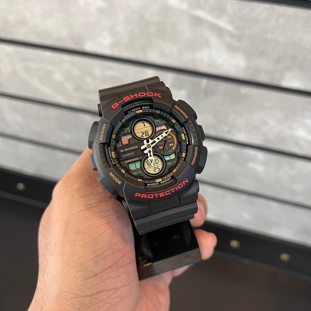 นาฬิกา CASIO G-SHOCK รุ่น GA-140 / GA-140GB / GA-140AR ของแท้ รับประกัน 1 ปี