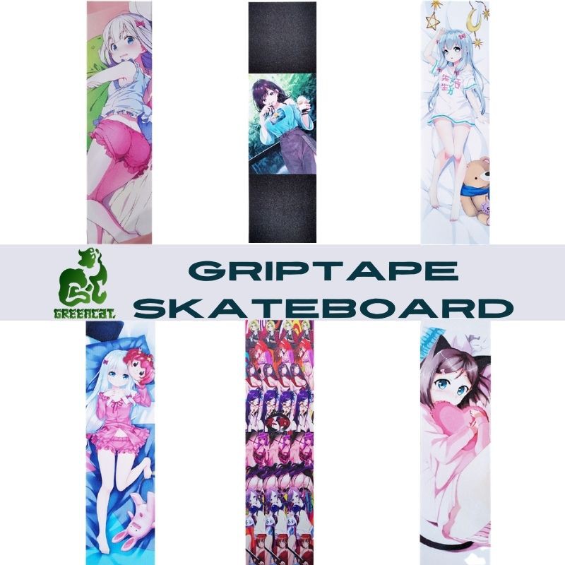 Griptape Anime งานปริ๊น กริปเทปอนิเมะ กริปเทปการ์ตูน กระดาษทรายสเก็ต
