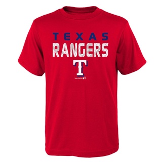 Fsd11ew2e เสื้อยืดแขนสั้น ผ้าฝ้าย พิมพ์ลาย texas ranger RT645E65TER11612 สําหรับผู้ชาย