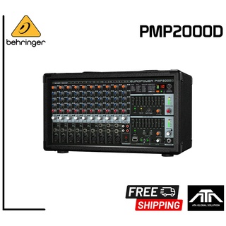 เพาเวอร์มิกเซอร์ Behringer PMP 2000D POWERMIXER PMP2000 PMP 2000 PMP-2000 POWER MIXER เพาเวอร์มิกเซอร์