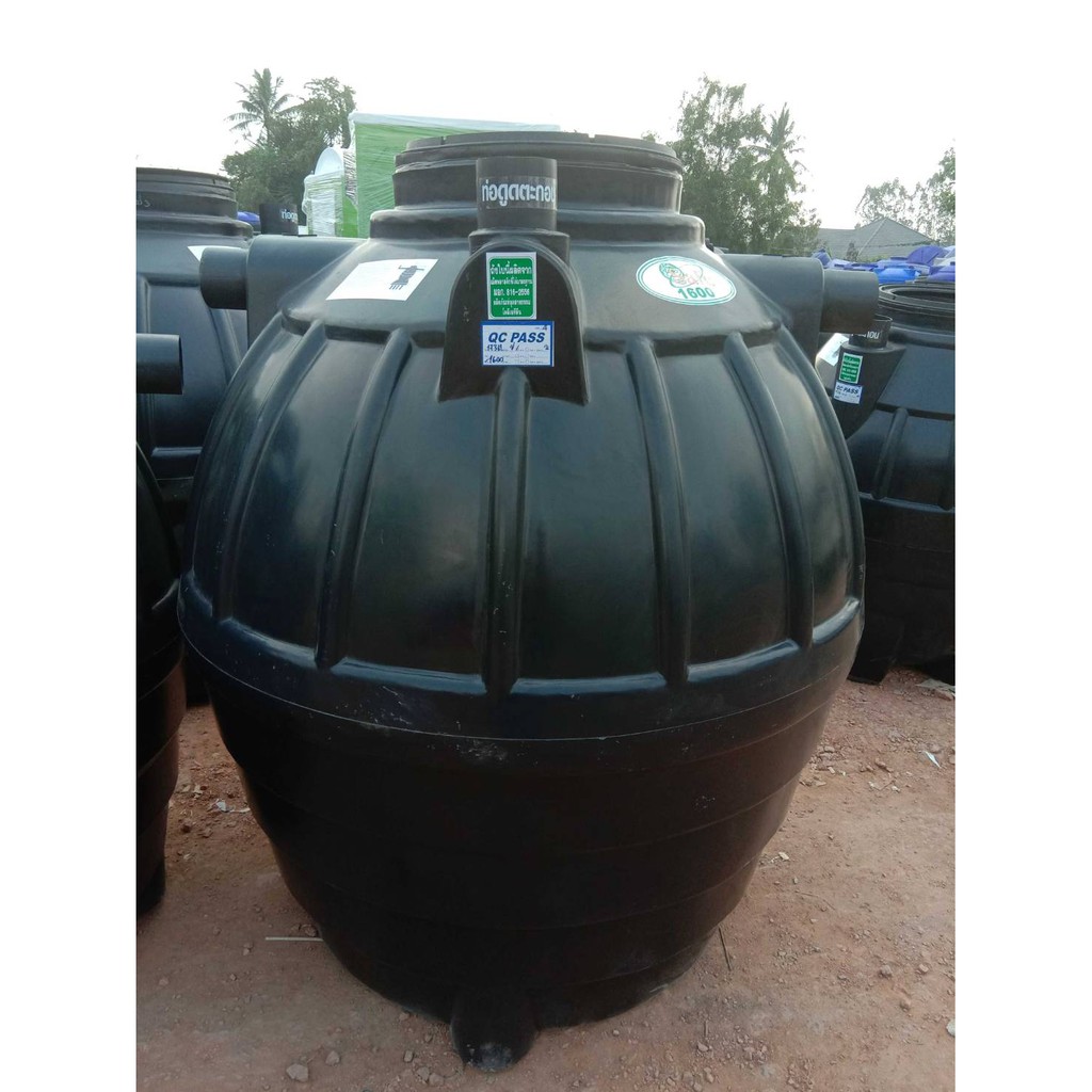 ถังแซท 1600 ลิตร ถังบำบัด ถังบำบัดน้ำเสียส่งฟรีกรุงเทพปริมณฑล ต่างจังหวัดมีค่าขนส่ง