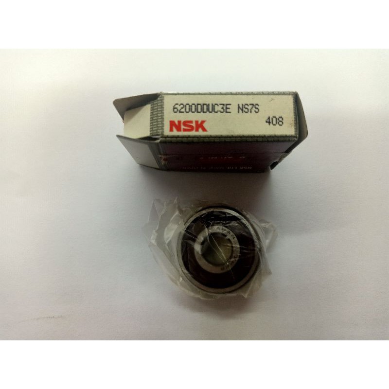 NSK 6200DDUC3E แบริ่งซีลยาง
