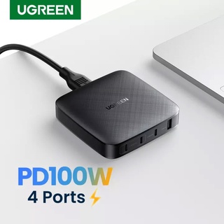 UGREEN(70869,70870,80768/ US,EU plug) USB C 100W 4-Port Desktop Charger Quick Charge 4.0 3.0 QC Type C PD Fast