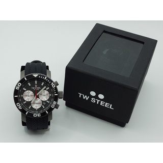 นาฬิกา TW STEEL MENS STW705 GRANDEUR 48 MM QUARTZ CHRONOGRAPH พร้อมกล่อง (ใหม่)