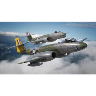 พลาสติก โมเดล ประกอบ สเกล 1/48 Gloster Meteor F8