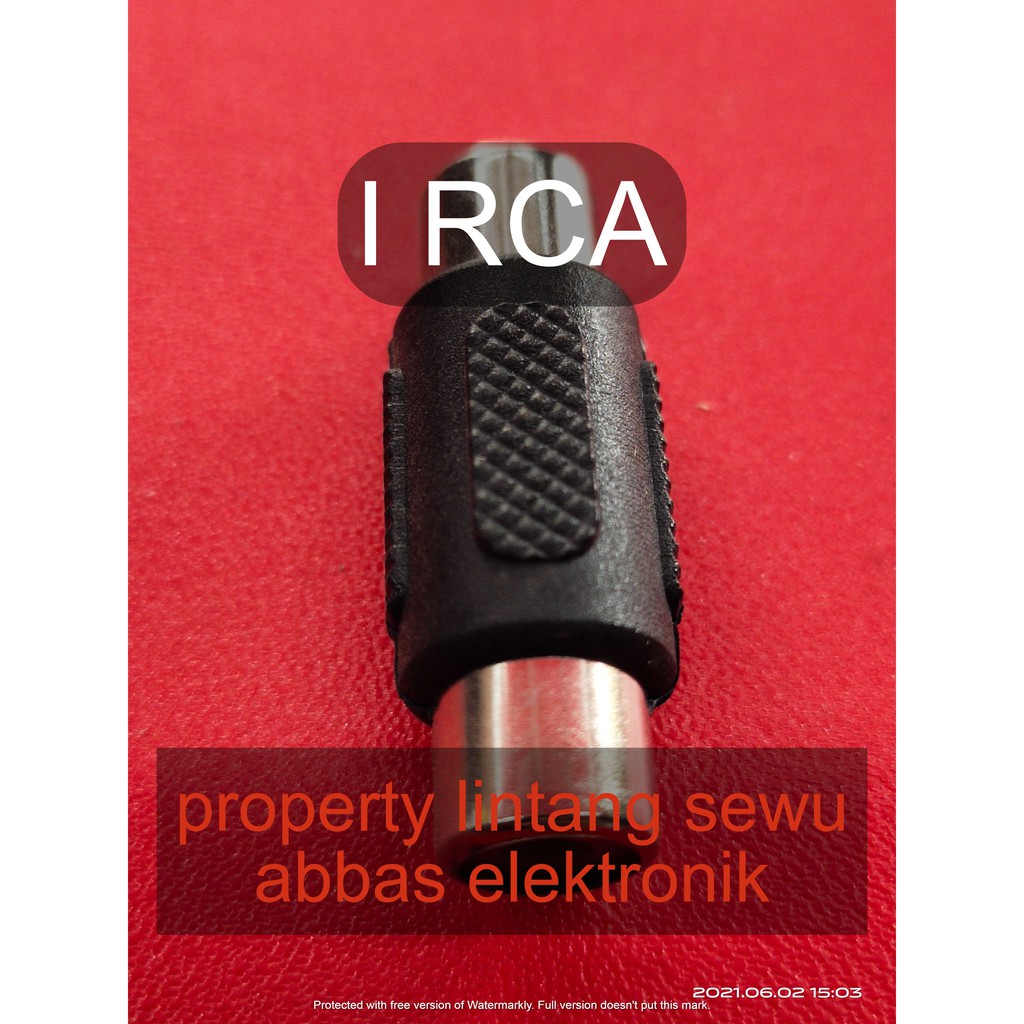 1 สาย RCA I RCA RCA CONNECTOR
