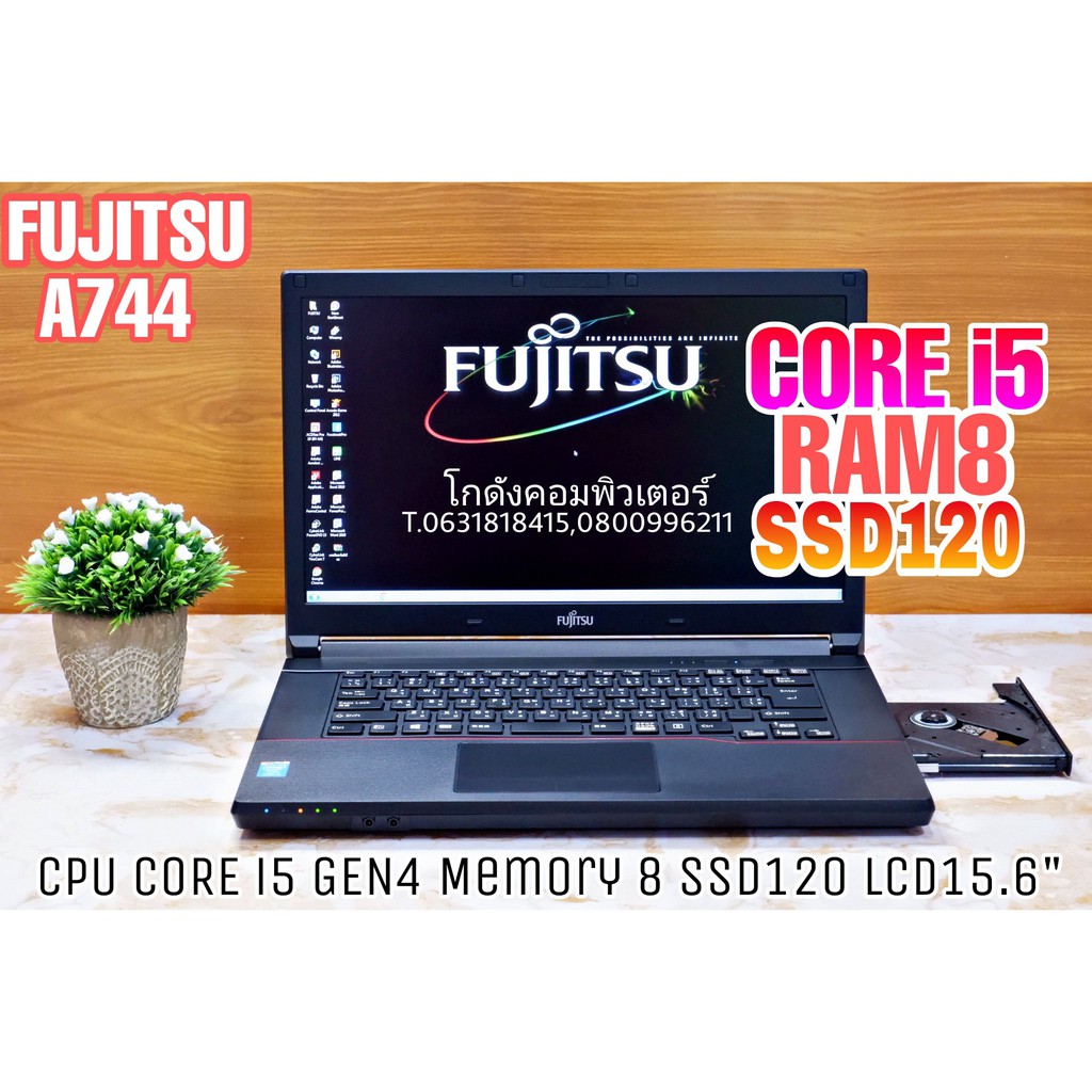 NOTEBOOK FUJITSU LIFEBOOK A744