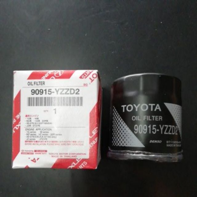 กรองน้ํามันเครื่อง toyota 90915-YZZD2
