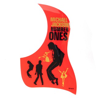 Acoustic Pickguard ปิ๊กการ์ดกีตาร์โปร่ง ลายศิลปิน Micheal Jackson รุ่น DPG-GFX-MJ