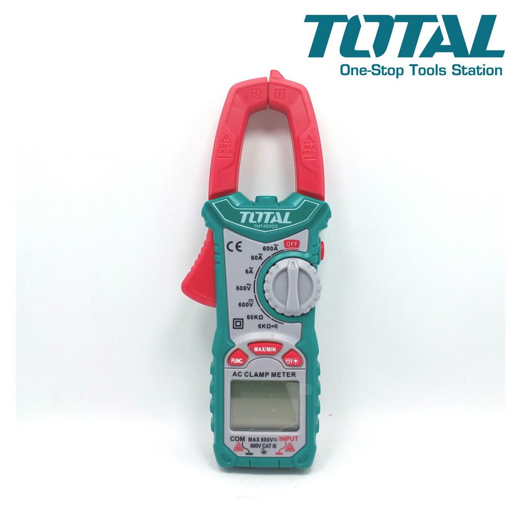 Pince Multimètre numérique 1000V TOTAL TMT410002
