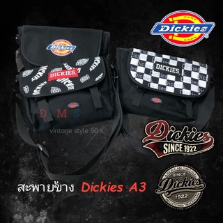 กระเป๋าDickiesA3 กระเป๋าสะพายข้างDickiesแบบมีฝาปิดมีซิปล๊อค