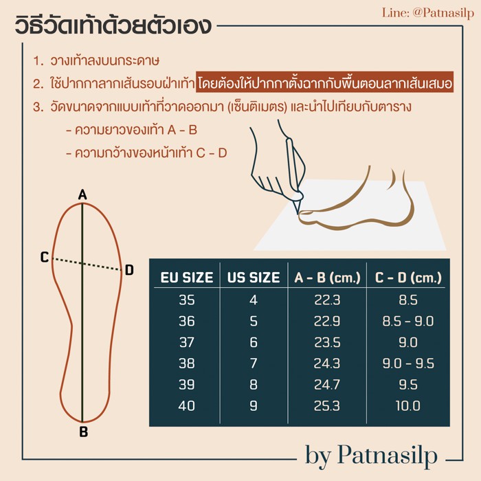 𝐏𝐀𝐓𝐍𝐀𝐒𝐈𝐋𝐏 รองเท้าคัชชูปิดหัว เปิดส้น ส้นสูง 1.5 นิ้ว l 92164