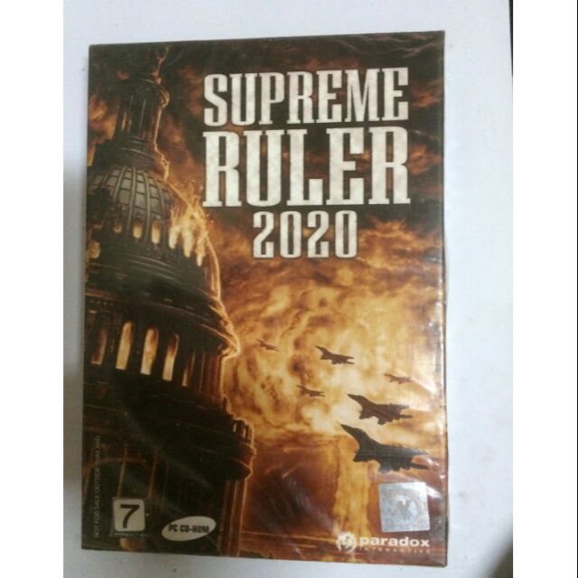 เกม​ PC​ Supreme Ruler แผ่นแท้มือ1