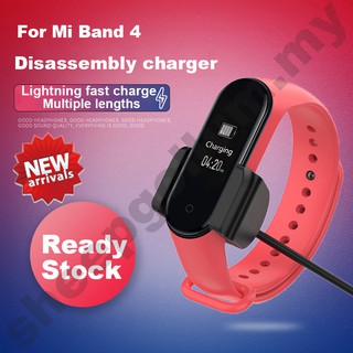 Xiaomi Mi Band 4 สายชาร์จเร็ว Miband 4 สําหรับ Mi Band 4 สายชาร์จแม่เหล็กดูด สําหรับ Xiomi M4 Band