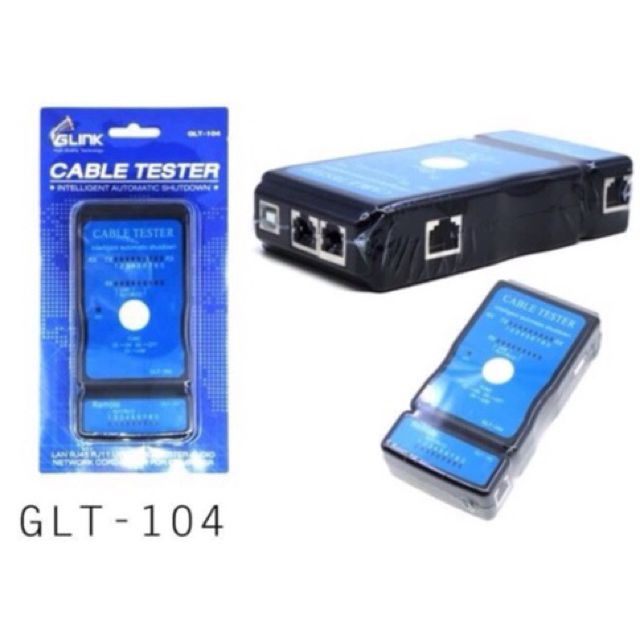 อุปกรณ์ทดสอบสัญญาณสายแลน LAN/สายโทรศัพย์ Cable tester GLink