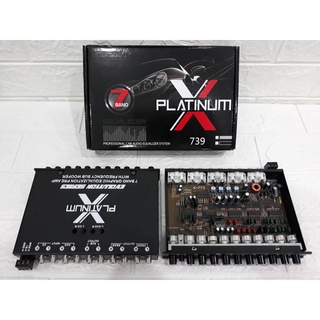 ปรีแอมป์ โม 7แบน PLATINUM X-739 โมโรงงานกลางแหลมชัดเจน  เสียงดีเบสหนักแน่น ของใหม่ตูดหลังขั่วแน่น ทุกสายแน่นอน