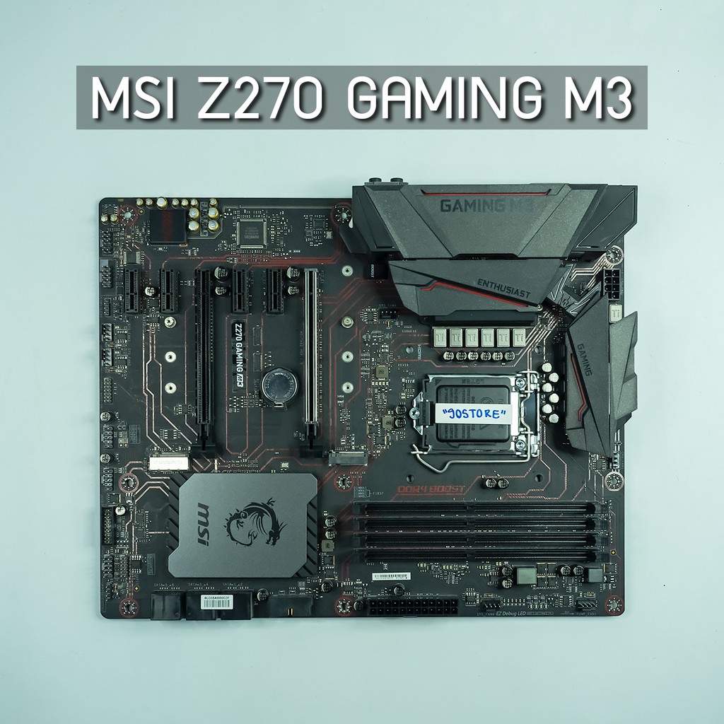 เมนบอร์ด MSI Z270 GAMING M3 LGA1151