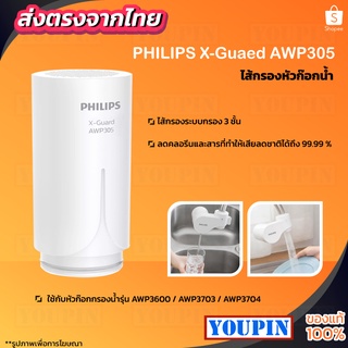 Philips AWP305 ไส้กรอง X-Guard For หัวก๊อกกรองน้ำรุ่น AWP3600 AWP3703 AWP3704