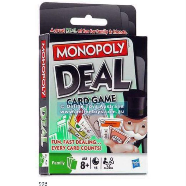 Monopoly Deal Card Game เกมเศรษฐี แบบ การ์ด ไผ่