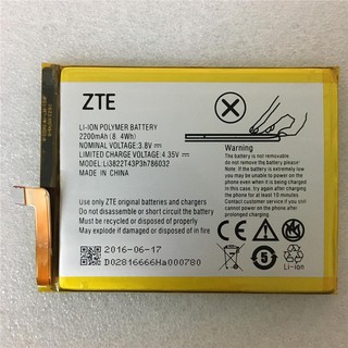 แบตเตอรี่ Li3822T43P3h786032 สำหรับ Orbic Orbic-RC-501L/สำหรับ ZTE ใบมีด V6/ D6/ X7 3.8V 2200mAh