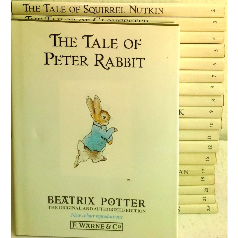 Little Book set 18-11 Peter Rabbit set 16 หนังสือมือสอง ปกแข็ง นิทาน