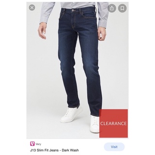 ARMANI EXCHANGE A/X J13 SLIM FIT กางเกงยีนส์ อาร์มานี่ เอ็กซเชนจ์ รุ่น สลิม ฟิต