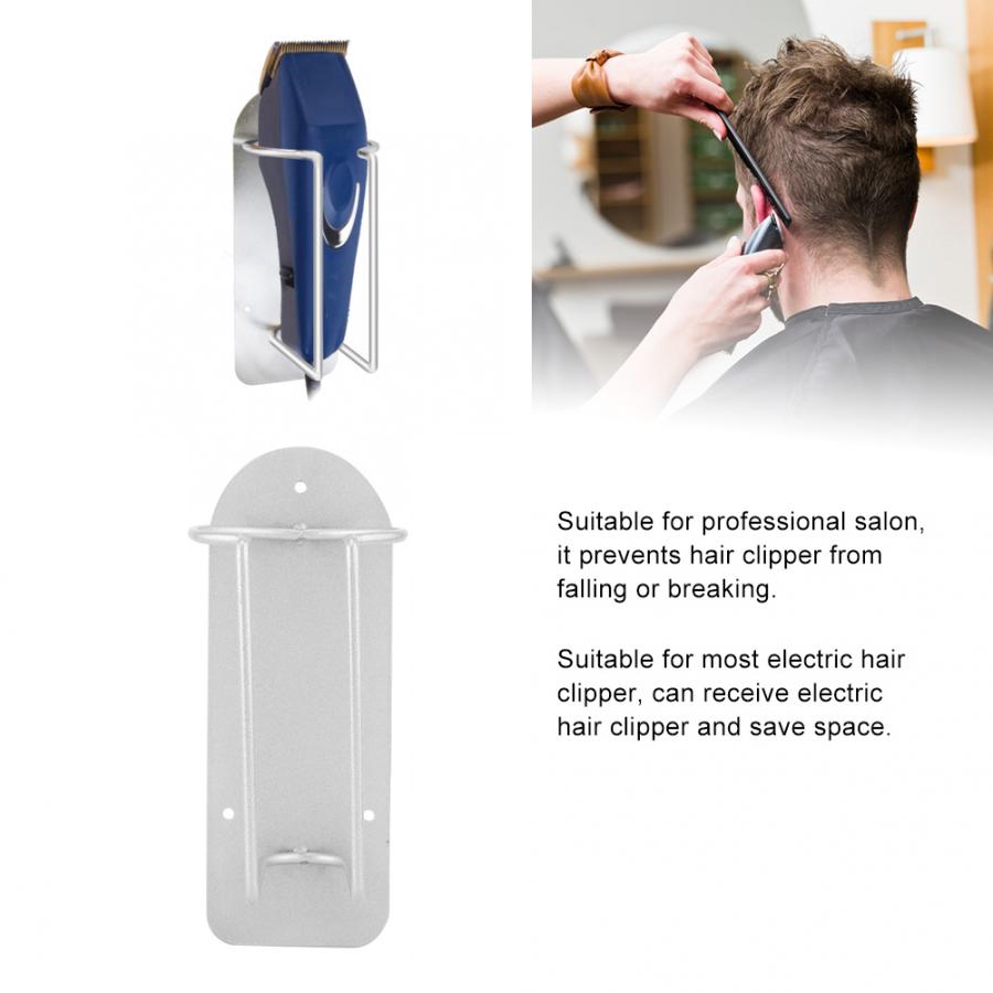 Hairdresser Stainless Steel Clipper Holder Display Rack Hair Clipper ...