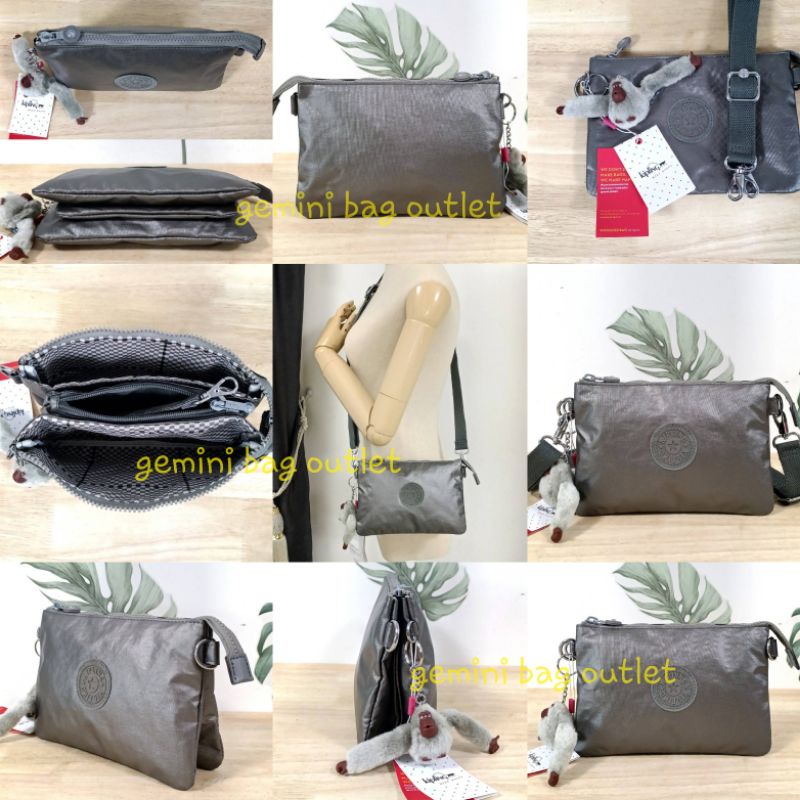 *ส่งฟรีไม่ใช้โค๊ด !! ของแท้ พร้อมส่งค่ะ*  8.5 นิ้ว * 🐒 KIPLING CREATIVITY XL CROSSBODY BAG