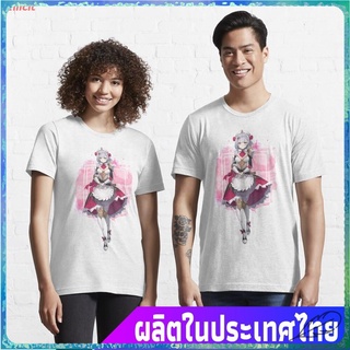 ขายดี Illicit เสื้อยืดผู้ชายและผู้หญิง Noelle | Genshin Impact Essential T-Shirt Sports T-shirt