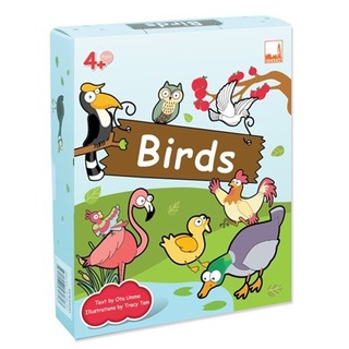Flash Cards Birds - บัตรภาพคำศัพท์ภาษาอังกฤษ เรื่องราวเกี่ยวกับสัตว์ปีก (3+ ขวบ)