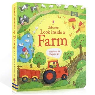 หนังสือ Usborne ภาษาอังกฤษ Look Inside a Farm(EVO)