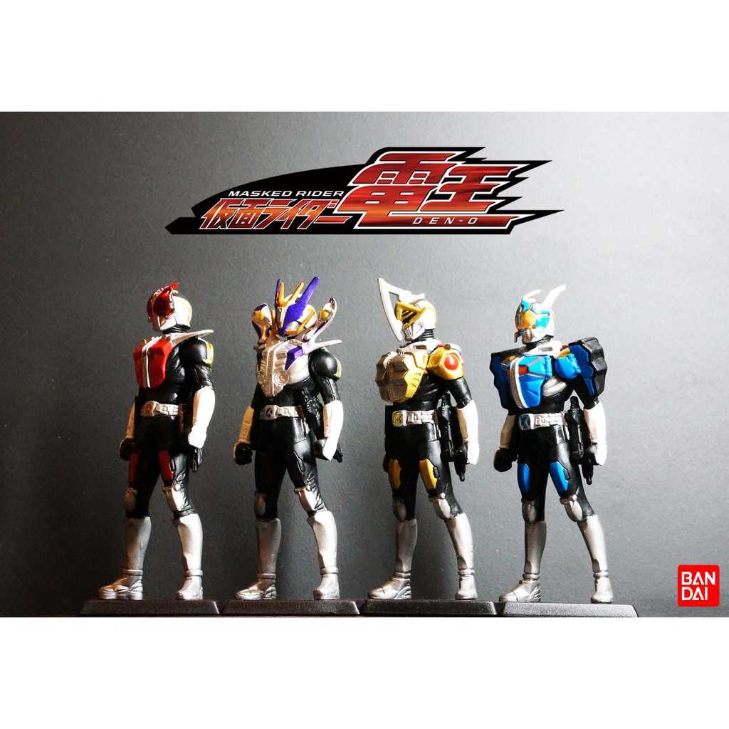 Bandai HG Den-O กาชาปอง คาเมนไรเดอร์ Kamen Rider Masked Rider Gashapon Stand DenO มดยืนฐาน ยืนฐาน Gu