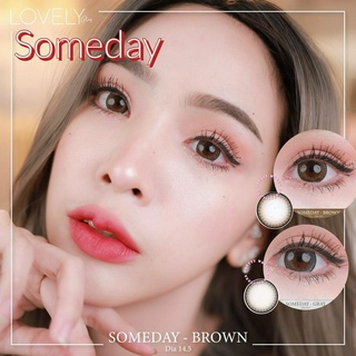 ❤️Someday : Lovely สายตา0.00 ถึง -6.50  ตาโต แบ๊ว ธรรมชาติ