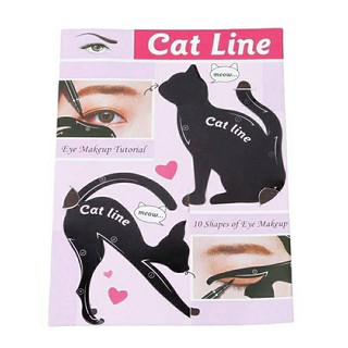 ตัวช่วยกรีดอายไลเนอร์Cat Line ให้สวยคมและกรีดง่ายเหมือนมืออาชีพ ราคา20บาท