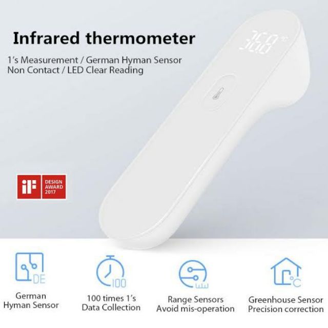 XIAOMI iHealth  เครื่องวัดไข้ Infrared Thermometer ของแท้
