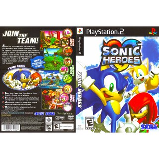 SONIC HEROES [PS2 US : DVD5 1 Disc]