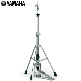 Yamaha® HS740A ขาตั้งไฮแฮท แบบสามขาก้านเดี่ยว พร้อมแป้นเหยียบ ปรับความสูงได้ 70 – 90 ซม. (Standard Hihat Stand)