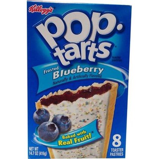 Kelloggs Blueberry Pop Trats 416G เคลล็อกส์บลูเบอร์รี่ป๊อปตราด 416G