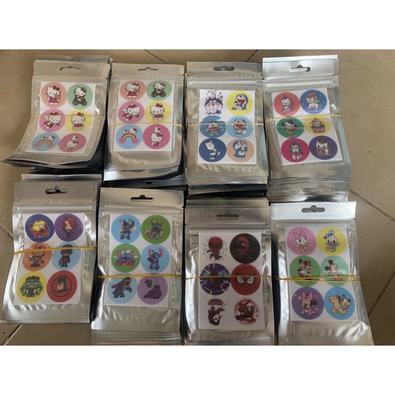 สติกเกอร์ติดแมสหอม กลิ่นมินต์ พร้อมส่งค่ะ