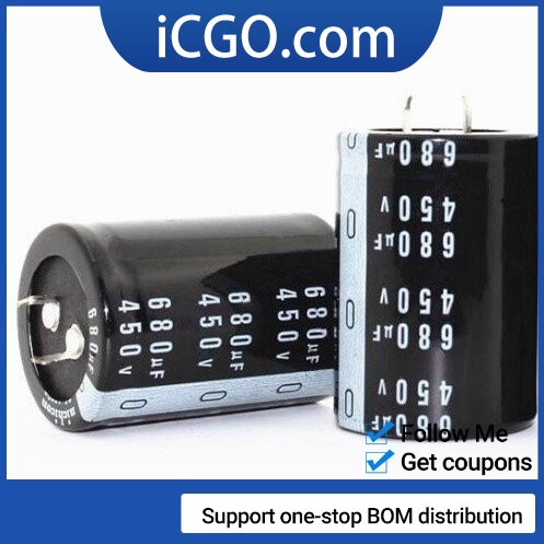 ตัวเก็บประจุอลูมิเนียมอิเล็กโทรลีติค 470uF 560uF 680uF 820uF 1000uF 400V 450V สําหรับอุปกรณ์เชื่อมไฟ